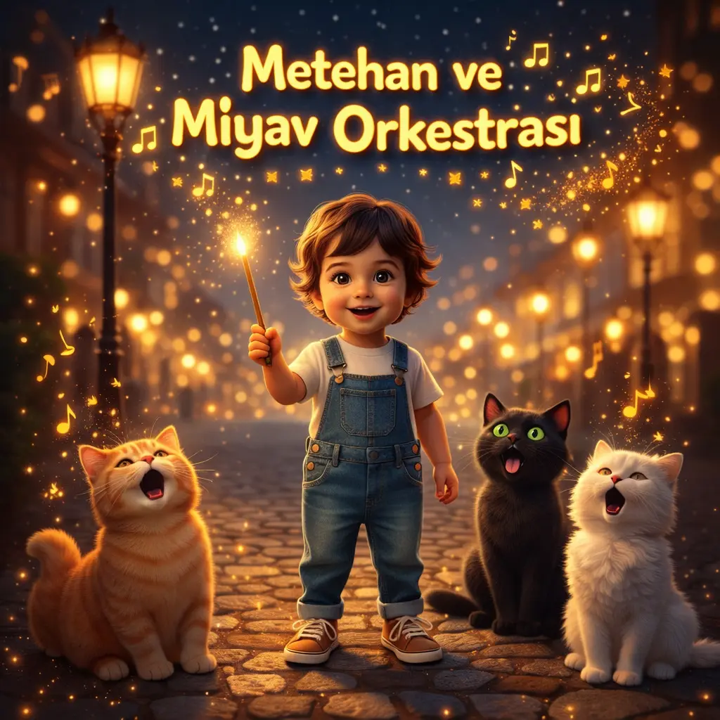 Miyav Orkestrası - Kişiselleştirilmiş çocuk hikaye kitabı