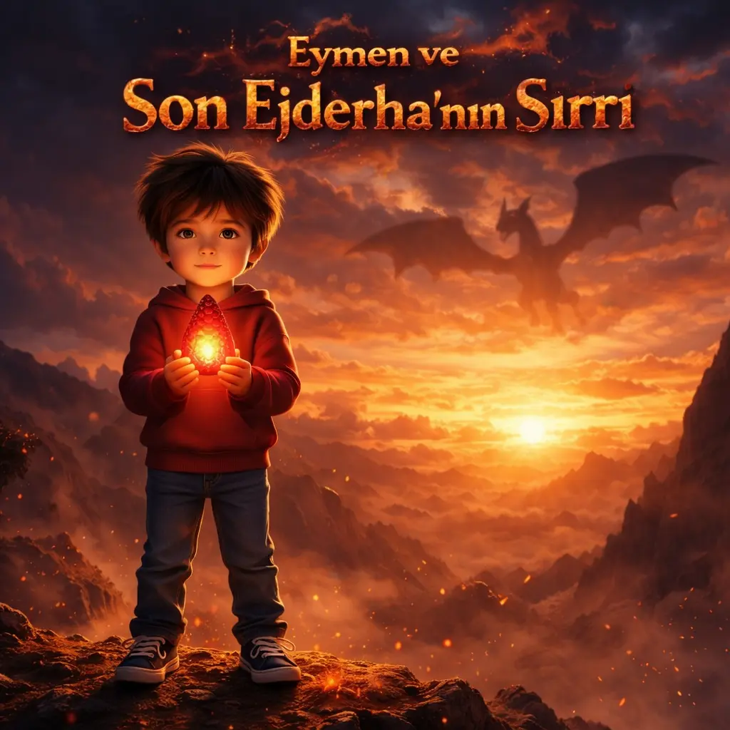 Son Ejderhanın Sırrı - Kişiselleştirilmiş çocuk hikaye kitabı